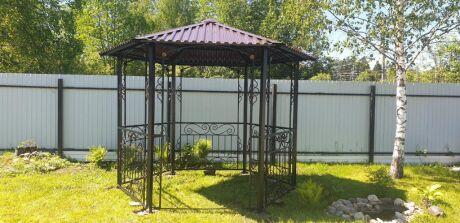 Беседки кованые металлические